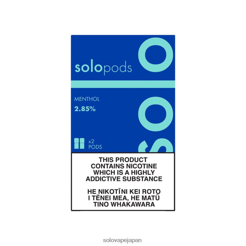 Solo 交換用ポッド 2 パック メントール ZLR4R251 - Solo Vape 価格