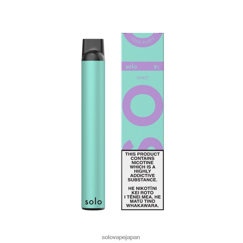 Solo 使い捨て電子タバコ 甘い ZLR4R210 - Solo Vape Review
